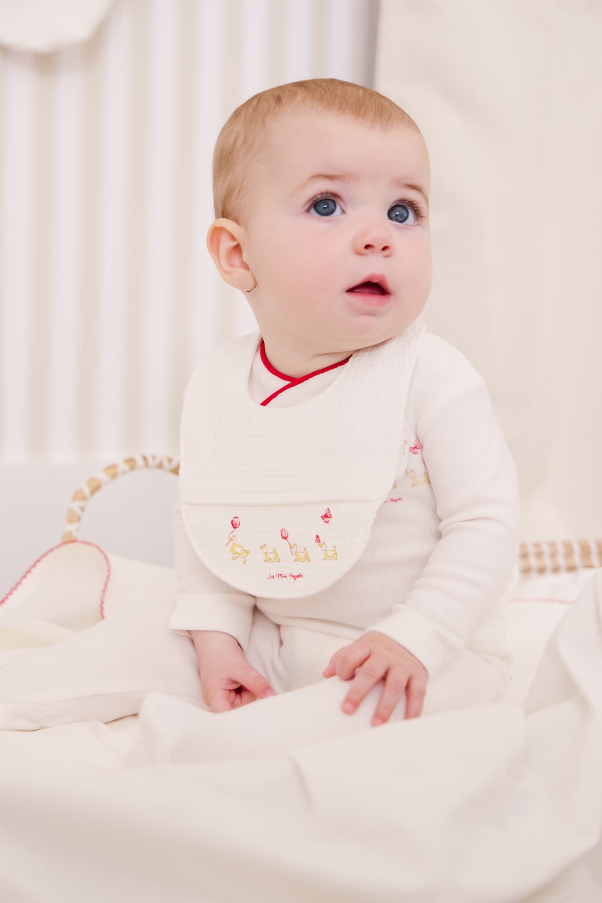 Kipp Mini Royals Footie & Beanie - Red