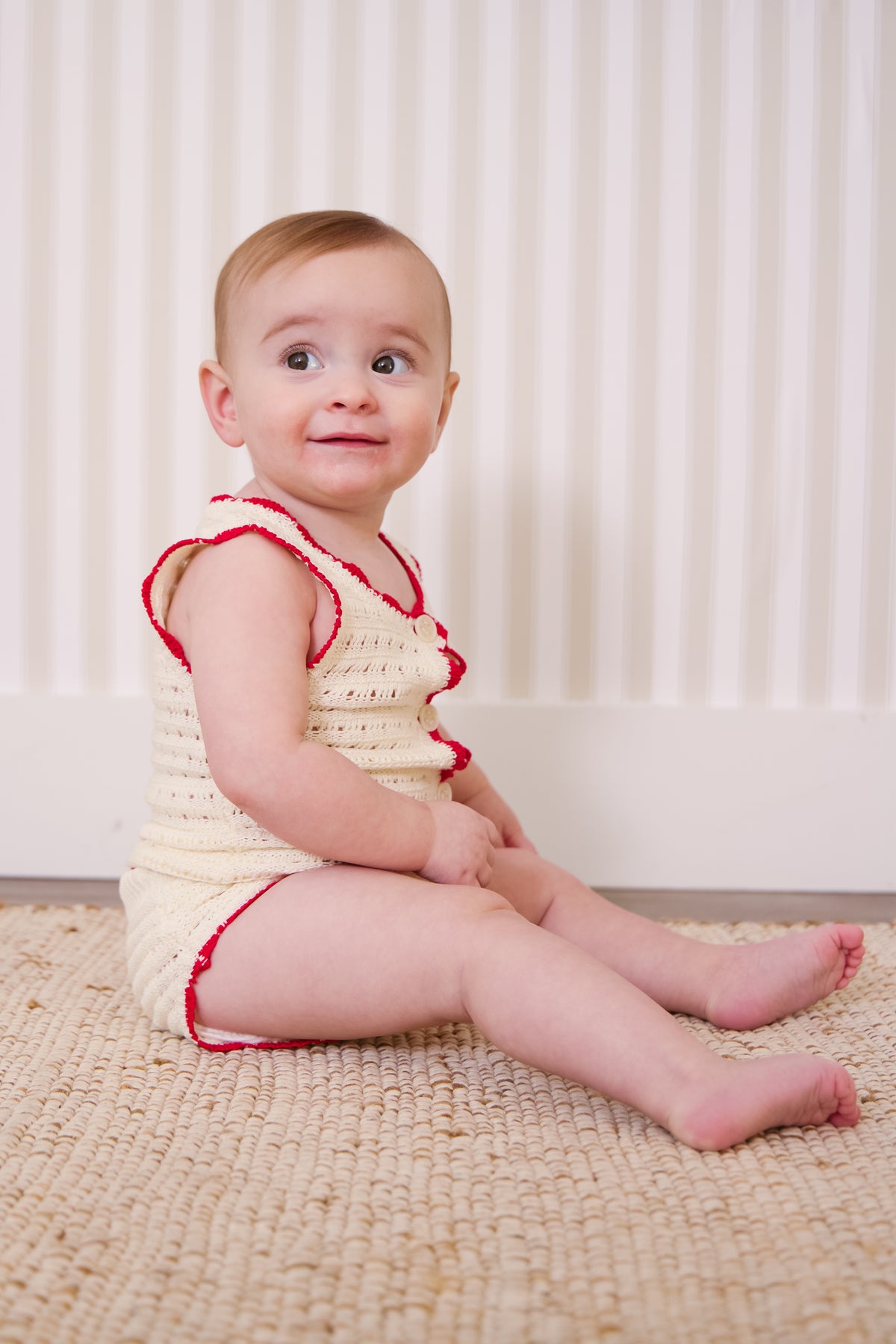 Kipp Chunky Knit Set - Red