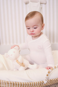 Kipp Teddy Wrap Layette Set - Pink