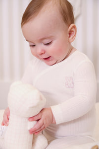 Kipp Teddy Wrap Layette Set - Pink
