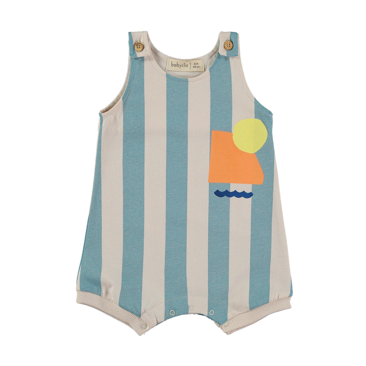 Baby Clic Stripes Romper