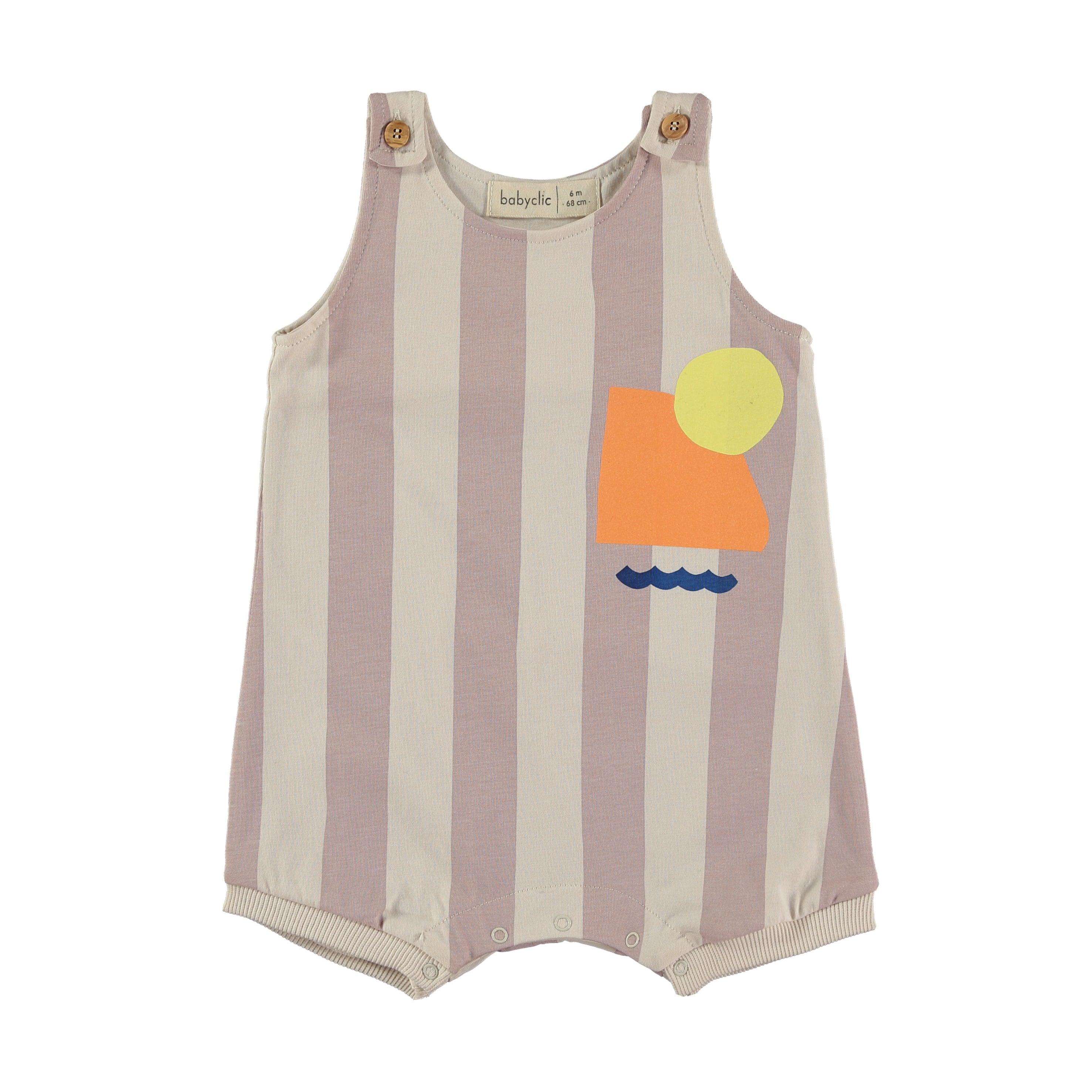 Baby Clic Stripes Romper – Babys breath layette