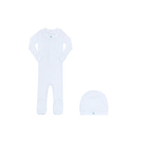 Little Parni Logo Footie & Hat SS24