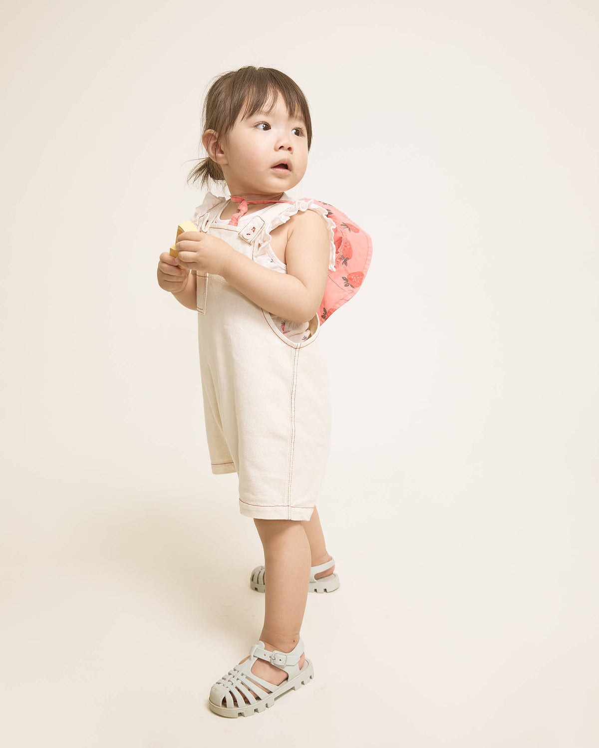 Buho Drill Romper - Sand