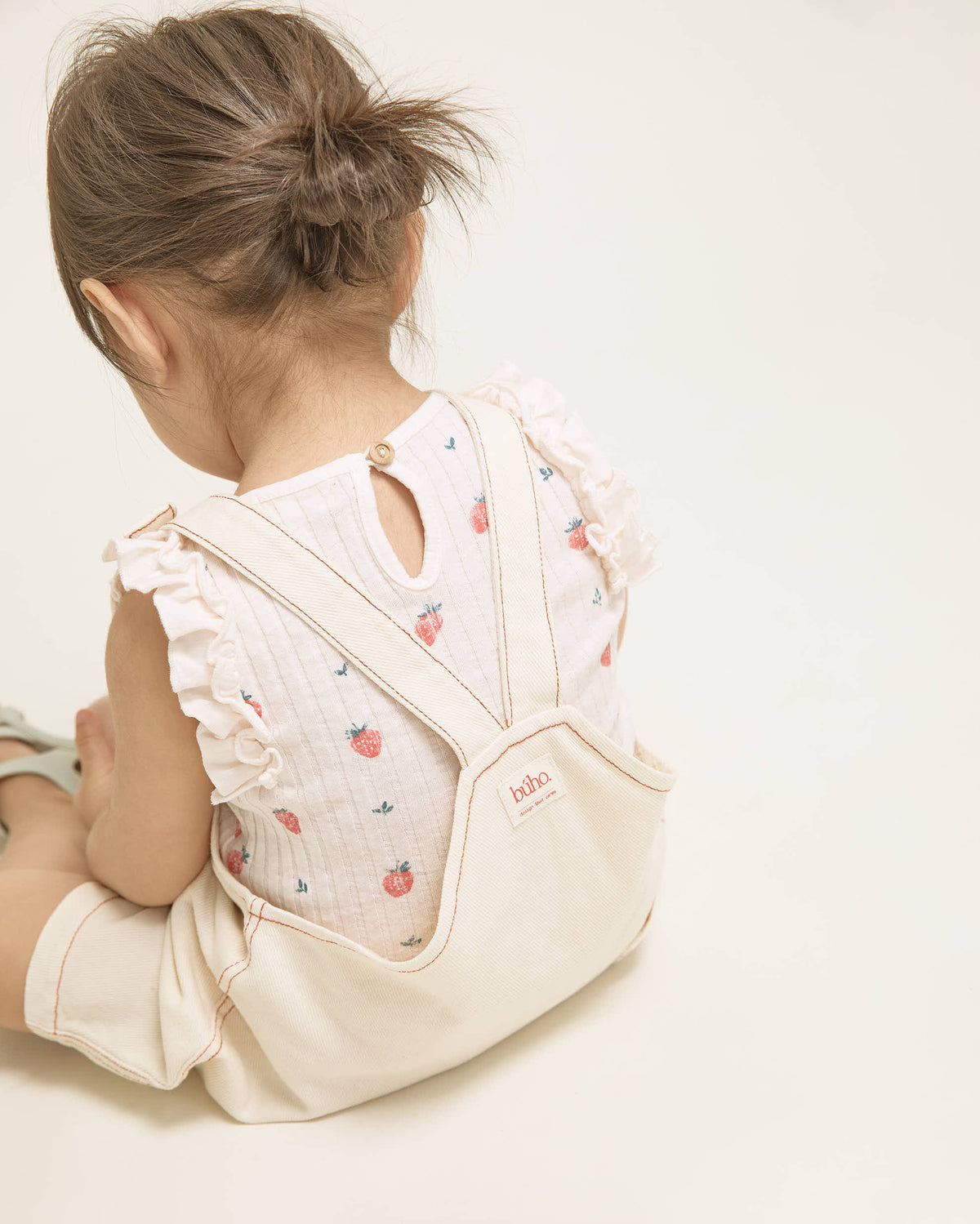 Buho Drill Romper - Sand