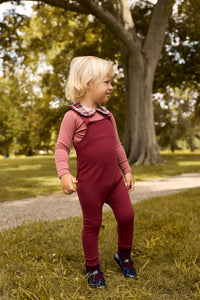 Elys & Co French Terry Scottish Onesie & Overalls - Pink