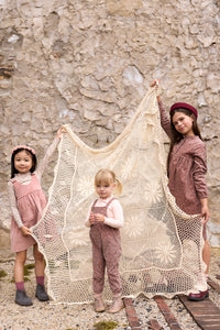 Elys & Co Liberty/ Berry Onesie & Overalls - Pink