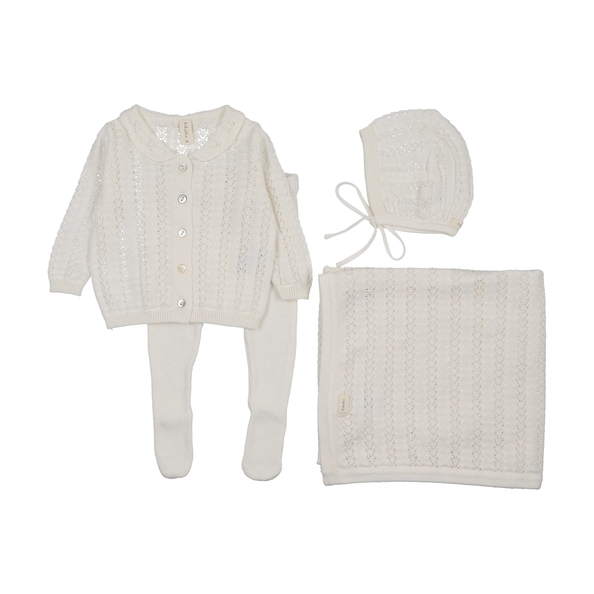 Lilette Crochet Bris Set & Blanket