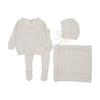 Lilette Crochet Bris Set & Blanket