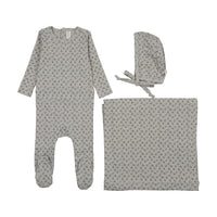 Lilette Cherry Blossom Layette Set - Pale Blue