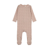 Lilette Cherry Blossom Footie - Pale Pink