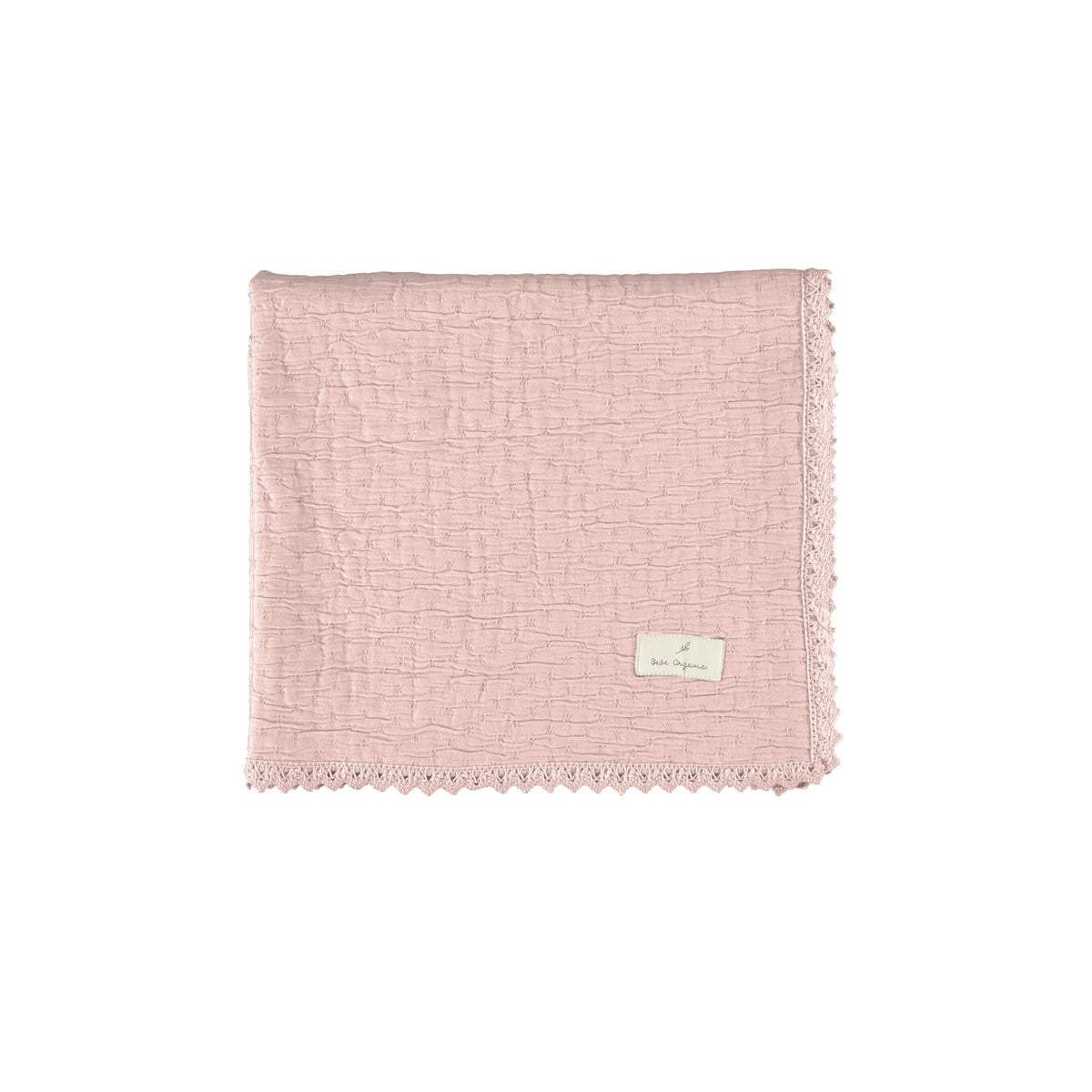 Bebe Organic Lumi Blanket - Dusty Rose