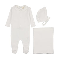 Mema Knits Pointelle Layette Set SS25