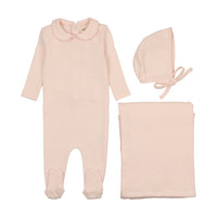 Mema Knits Pointelle Layette Set SS25