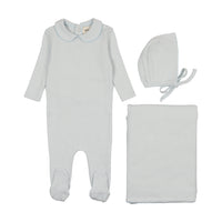 Mema Knits Pointelle Layette Set SS25