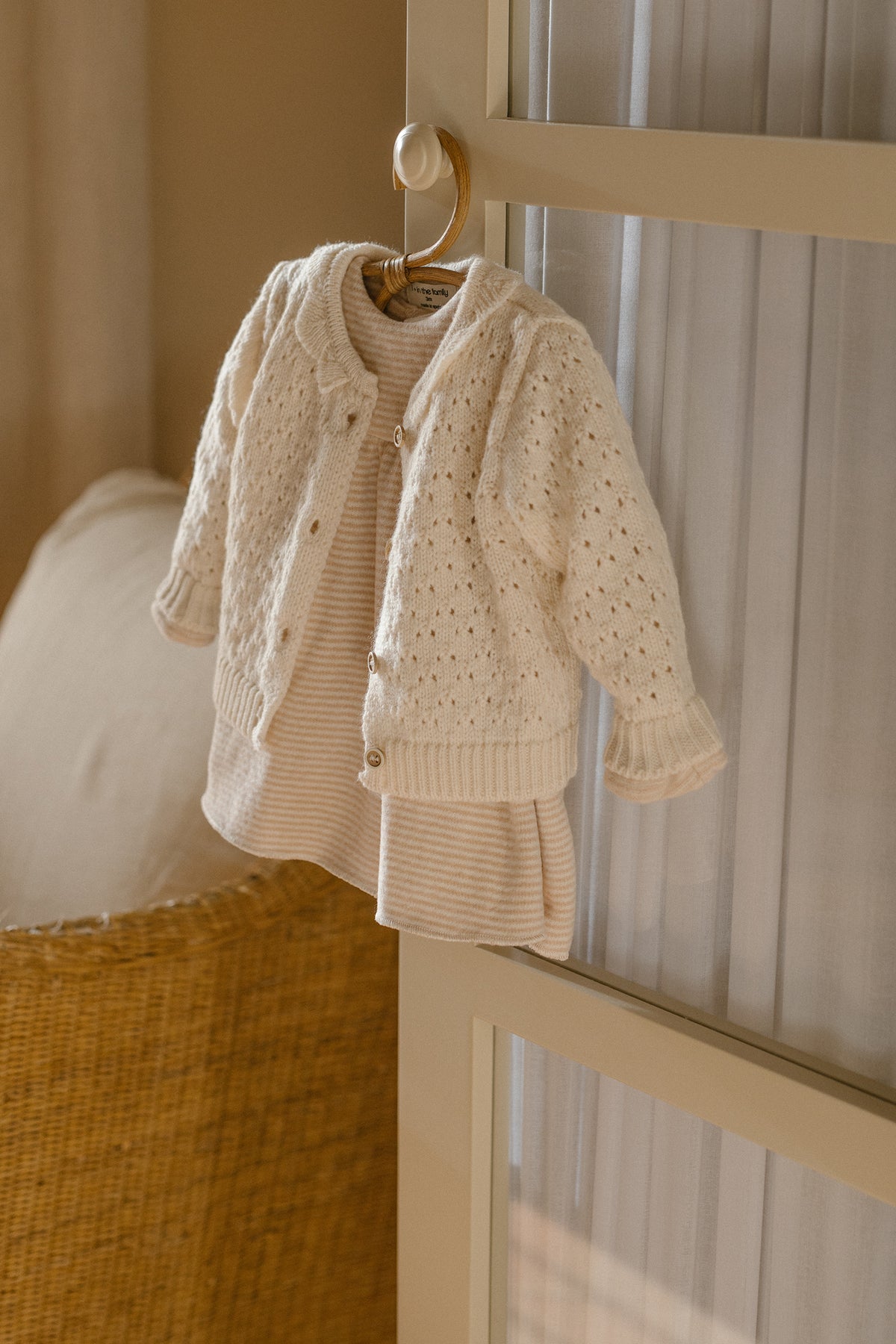 1 + In The Family Nimes Cardigan - Ecru