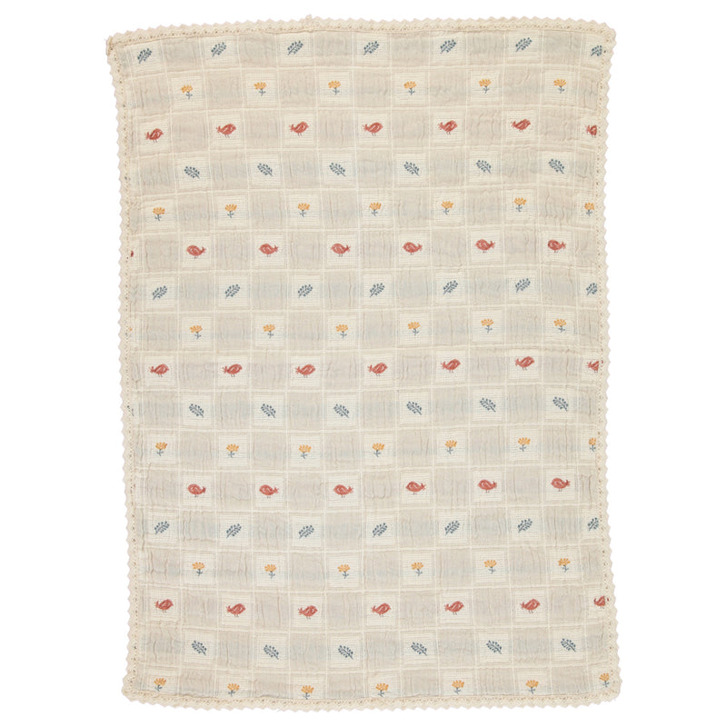 Bebe Organic Earthy Patchwork Blanket