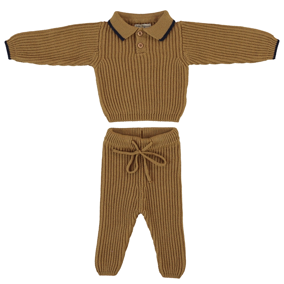 Bebe Organic Oscar Polo Top & Pants Set