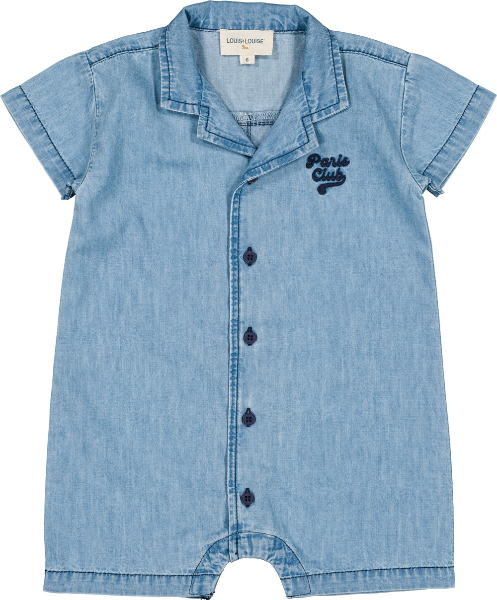Louis Louise Gaston Romper