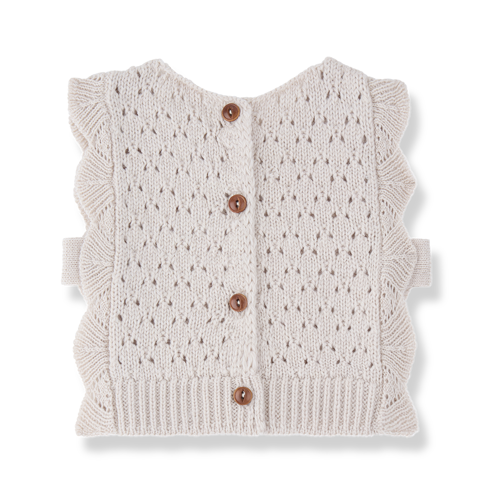1 + In The Family Paris Vest - Rice