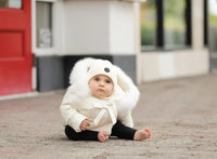 Pramie Knit Beanie - White