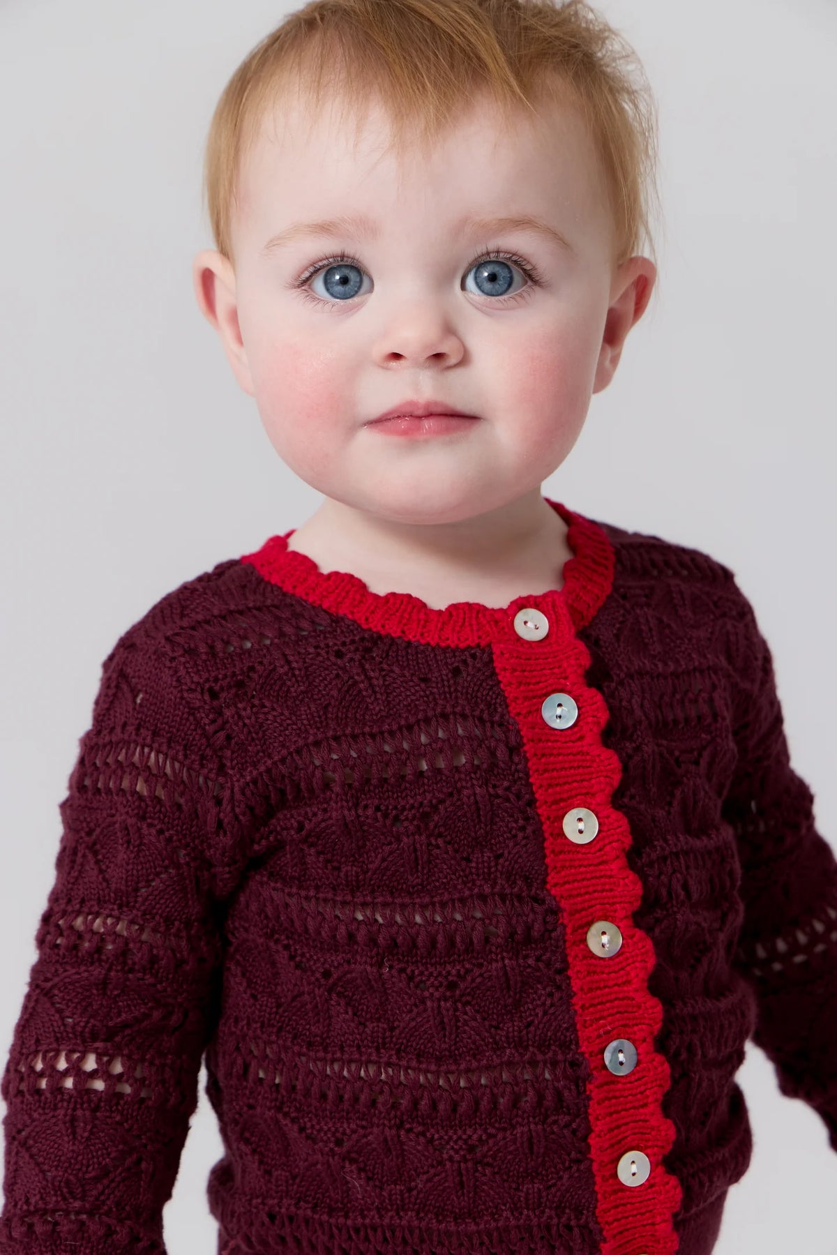 Kipp Cynthia Knit Set - Cranberry