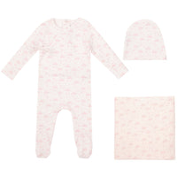 MiniLabel Farmhouse Print Layette Set