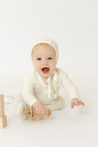 Bee & Dee Knit Bris Full Set - Chalk White