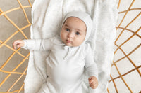 Bee & Dee B Collar Layette Set - London Fog