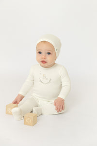 Bee & Dee Baby Image Layette Set - Chalk White Boys