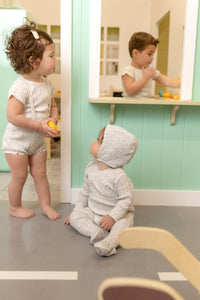 Bee & Dee Lemon Print Top & Suspender - Girls Print