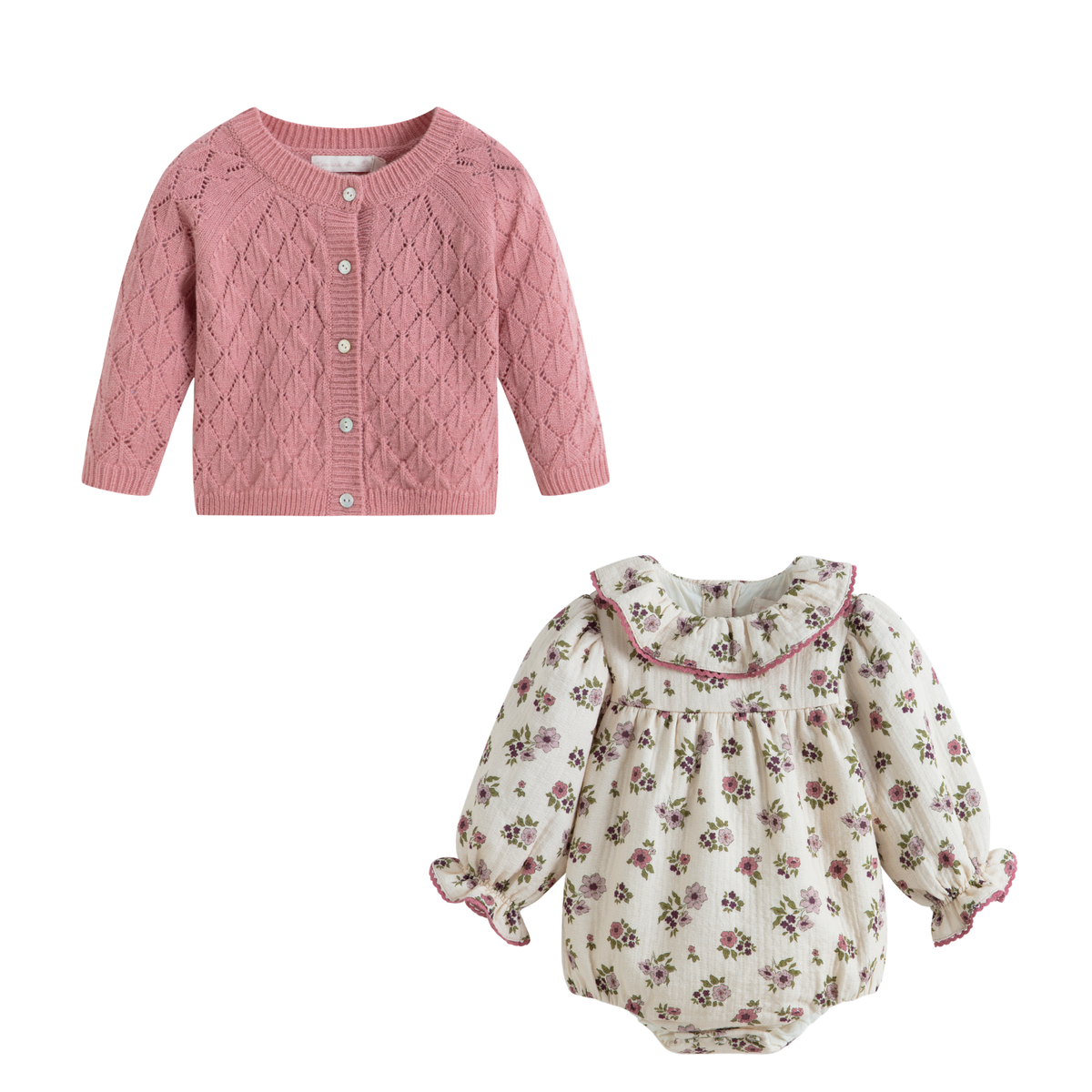 C'era Una Volta Daria Cardigan & Romper Set