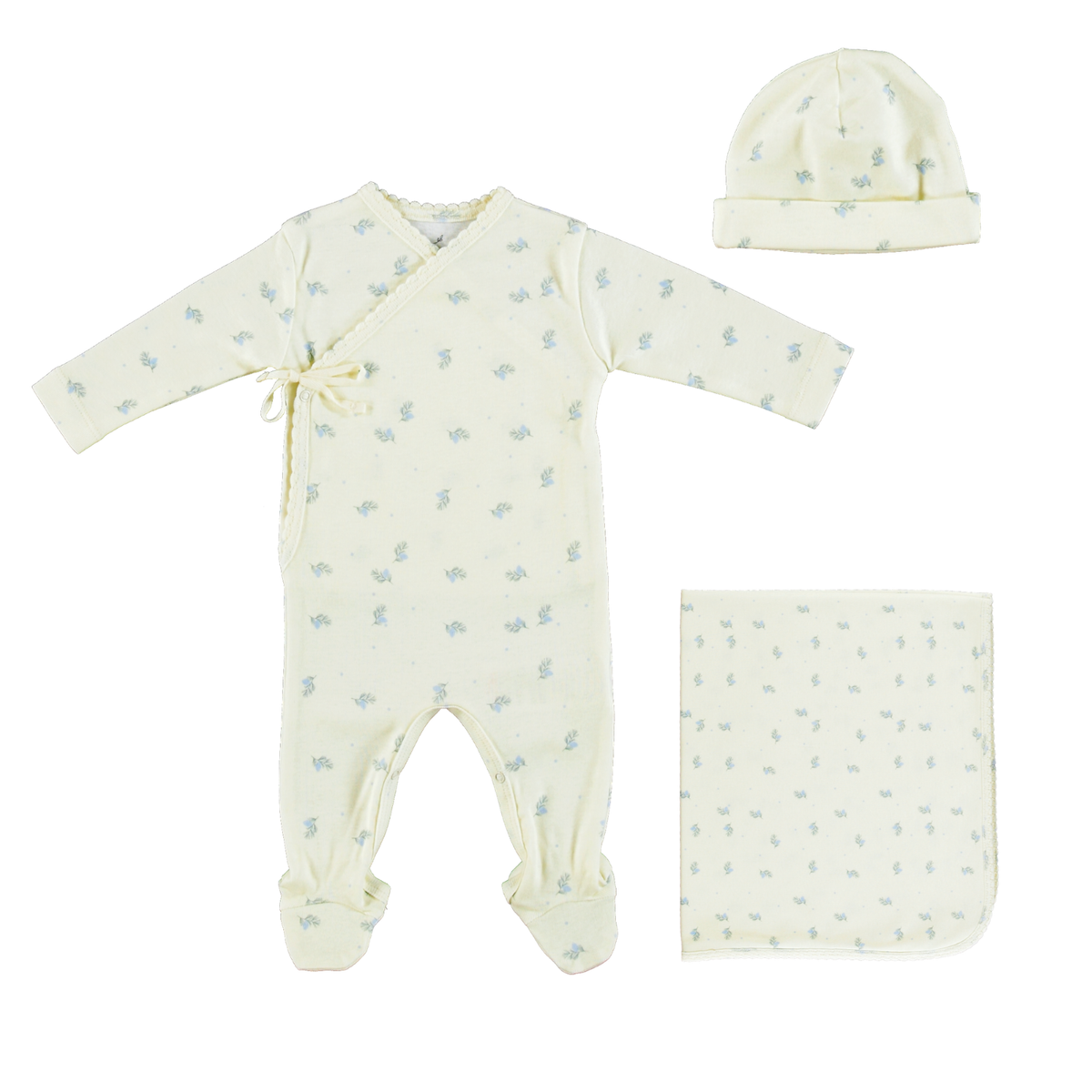 Bebe Organic Aaron Layette Set - Blue Branch