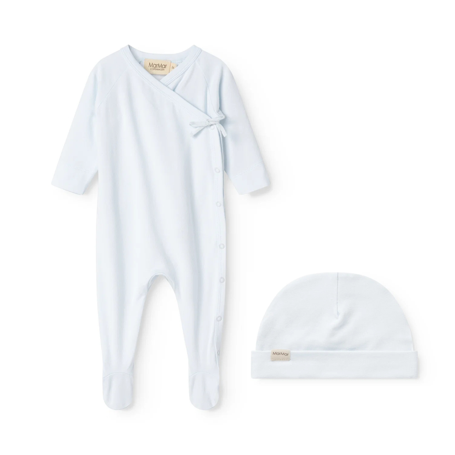 Marmar Solid Footie & Beanie AW26 - Light Blue