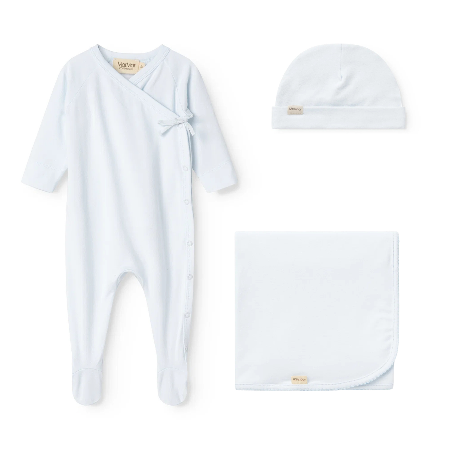 Marmar Solid Layette Set AW26 - Light Blue