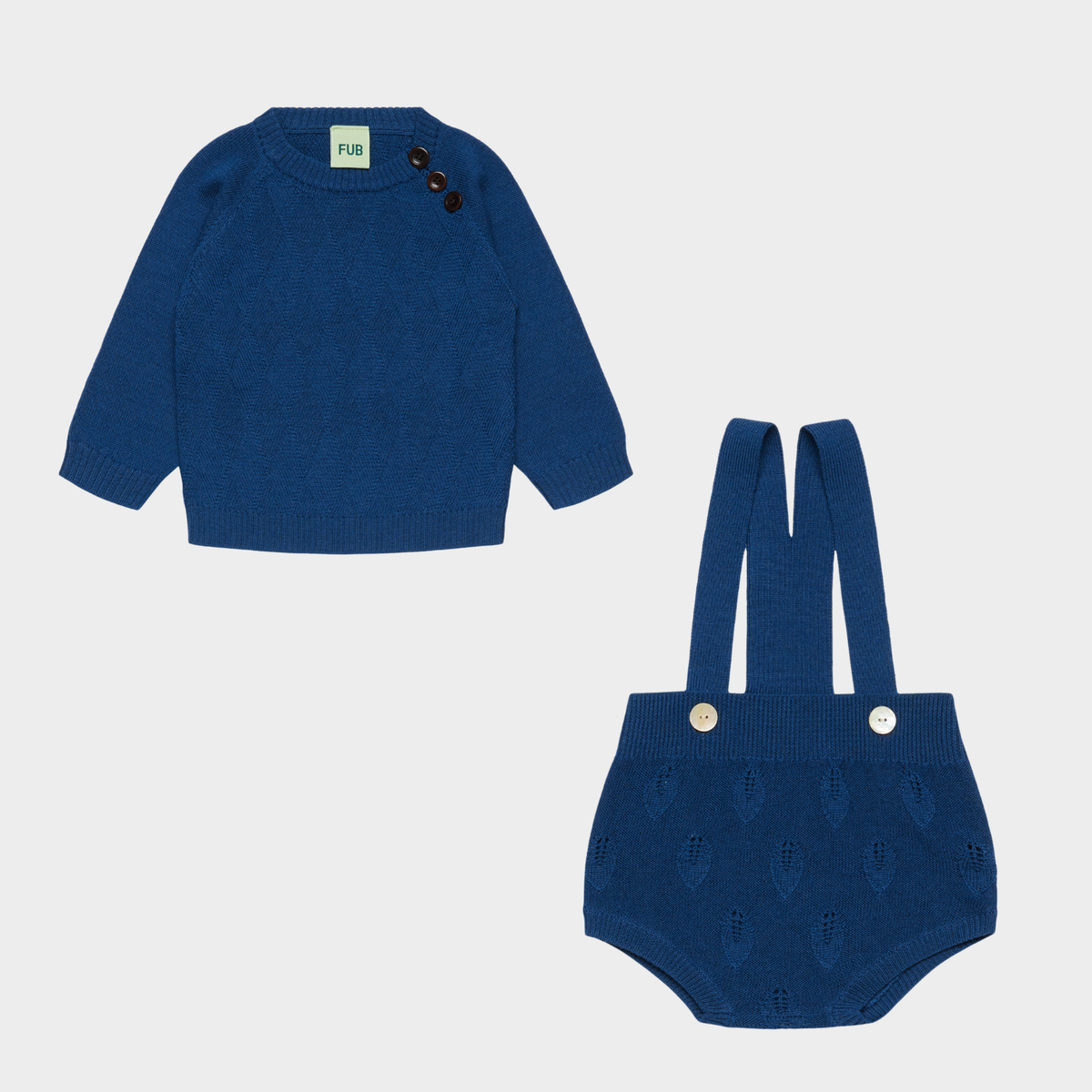 FUB Harlekin Top & Romper - Deep Indigo