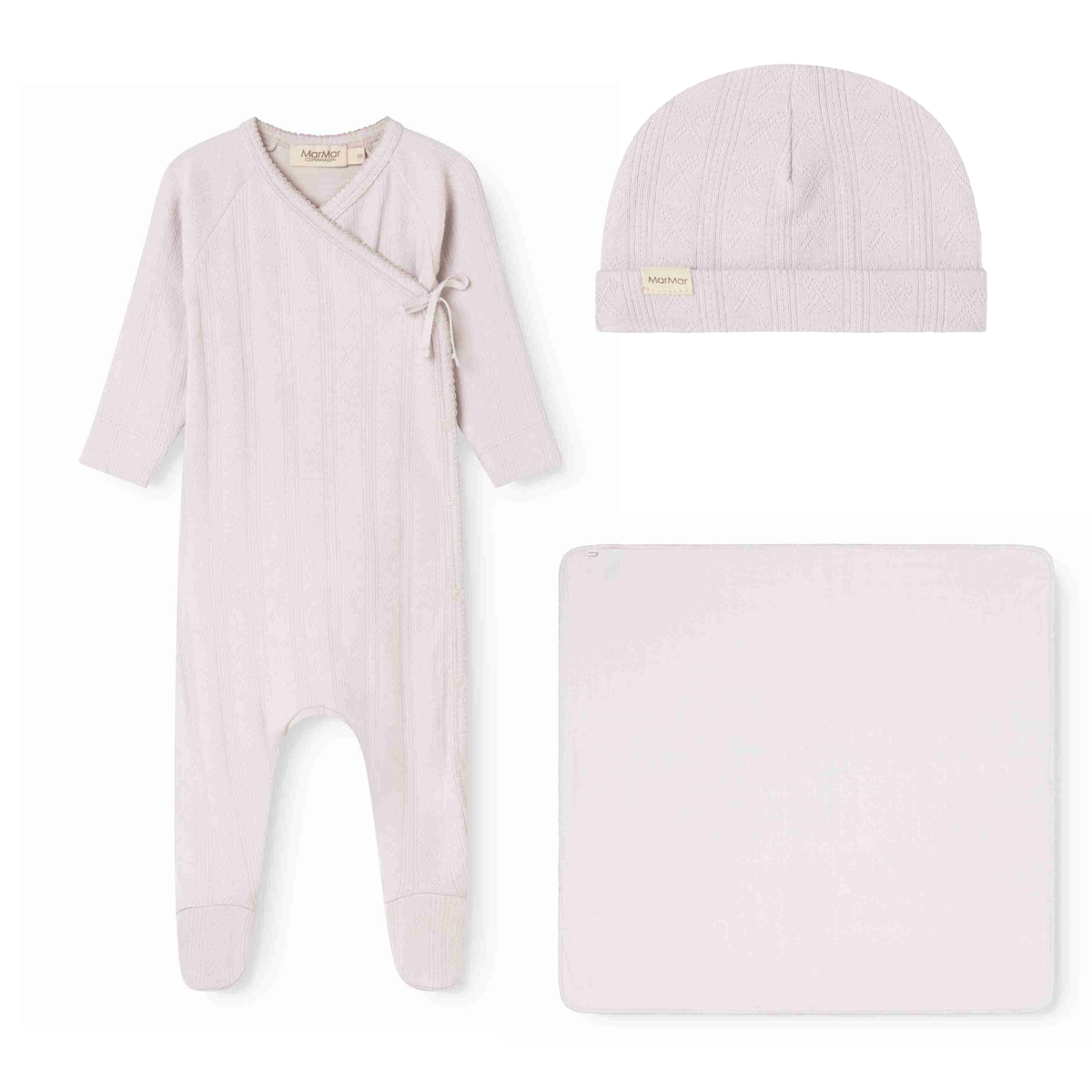Marmar Violet Dust Layette Set