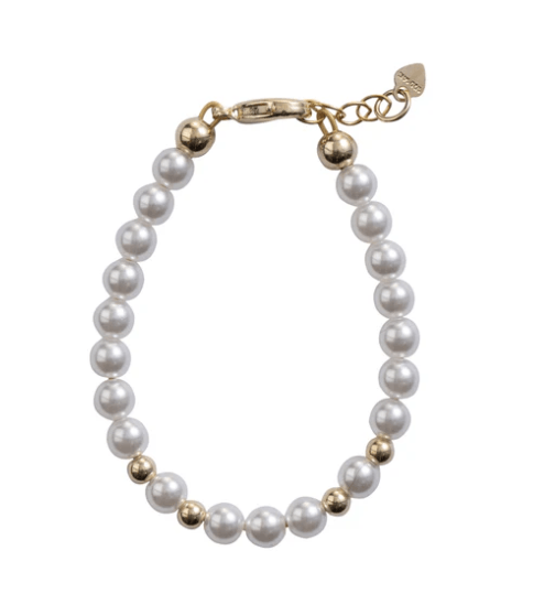 Picky Pearl Luster White Beads Bracelet