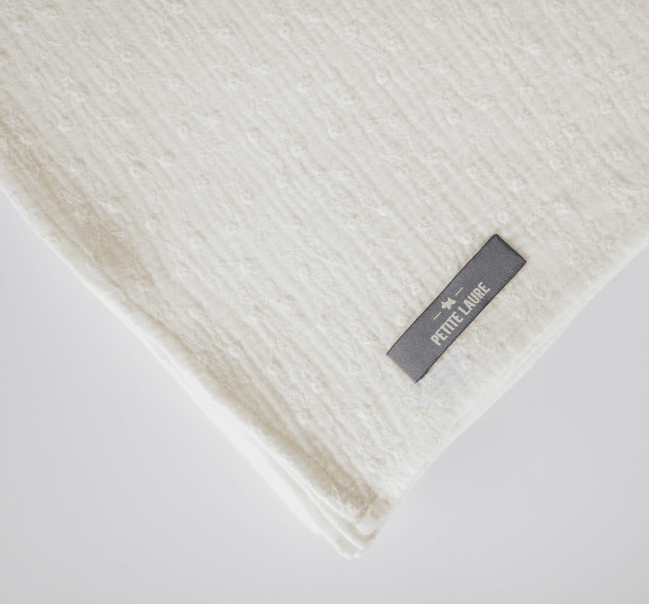 Petite Laure Embroidered Swaddle