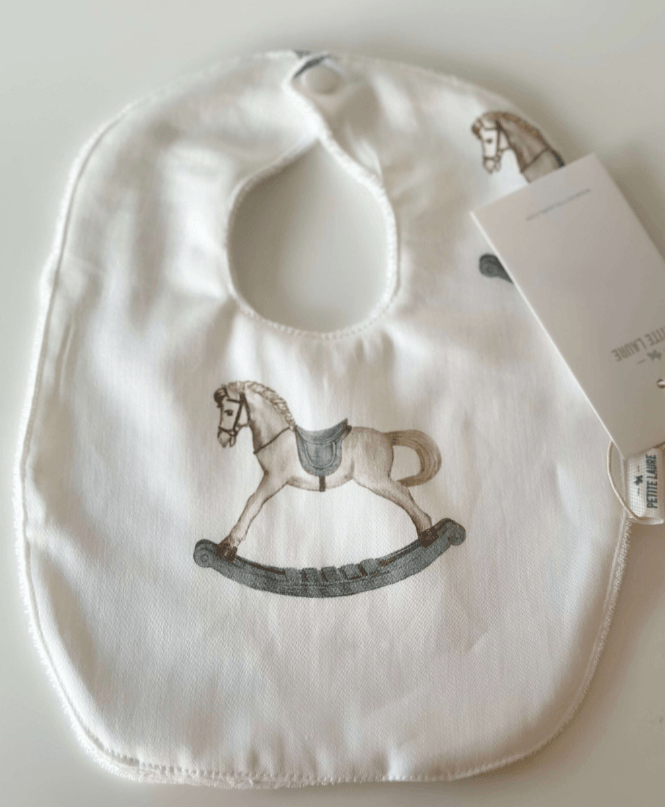 Petite Laure Rocking Horse bib