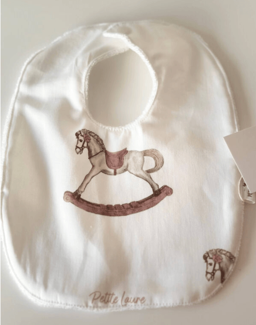 Petite Laure Rocking Horse bib