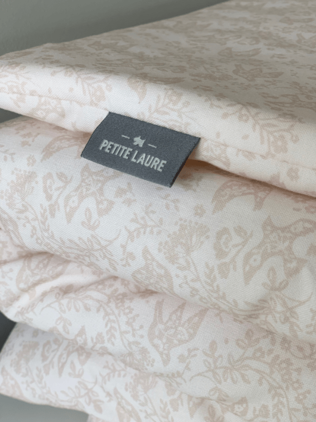 Petite Laure Pigeons Linen Set