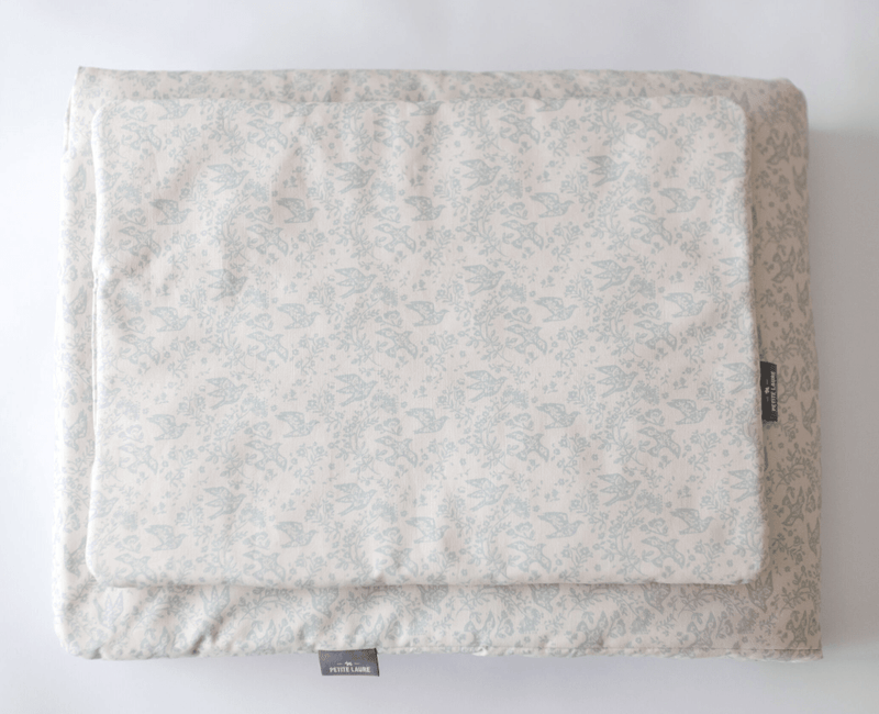 Petite Laure Pigeons Linen Set