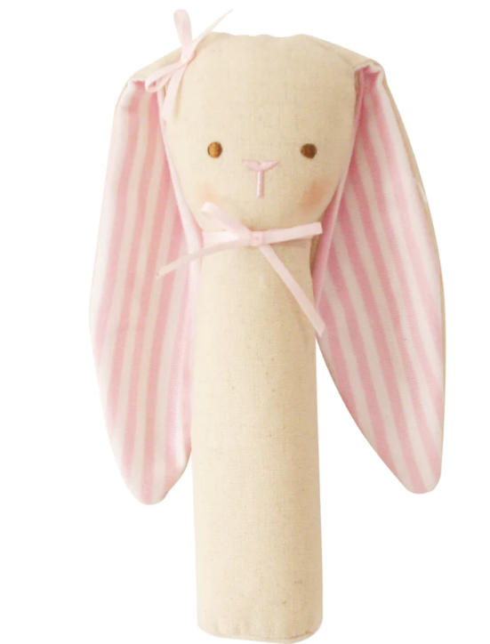 Alimrose Bunny Rattle & Squeaker