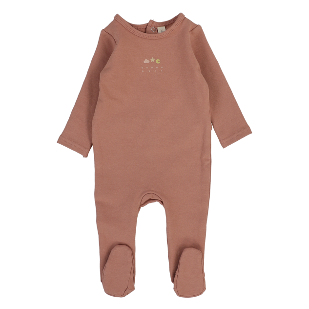 Lilette Dreamy Graphic Footie - Deep Pink