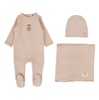 Lilette Graphic Layette set - Dusty Pink