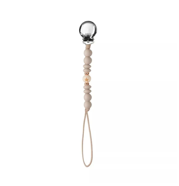 Adora  Pacifier Clip-Saddle Star