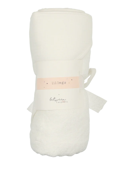 Lil Legs towel - White
