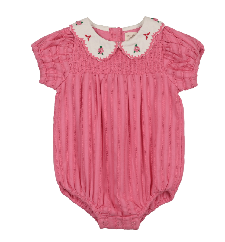 Analogie Downtown Romper - Fresh Pink