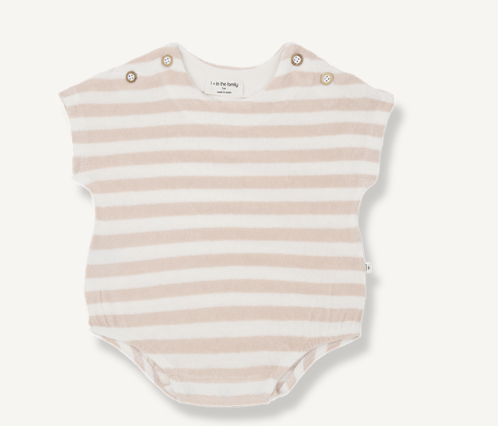 1+ In The Family Romulo Romper - Blossom